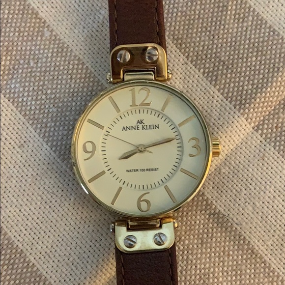 Leather Anne Klein Watch - Picture 2 of 7